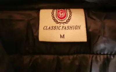 Parka larga acolchada negro con capucha - miniatura 3