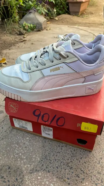 Zapatillas Puma Carina Street blancas - miniatura 1