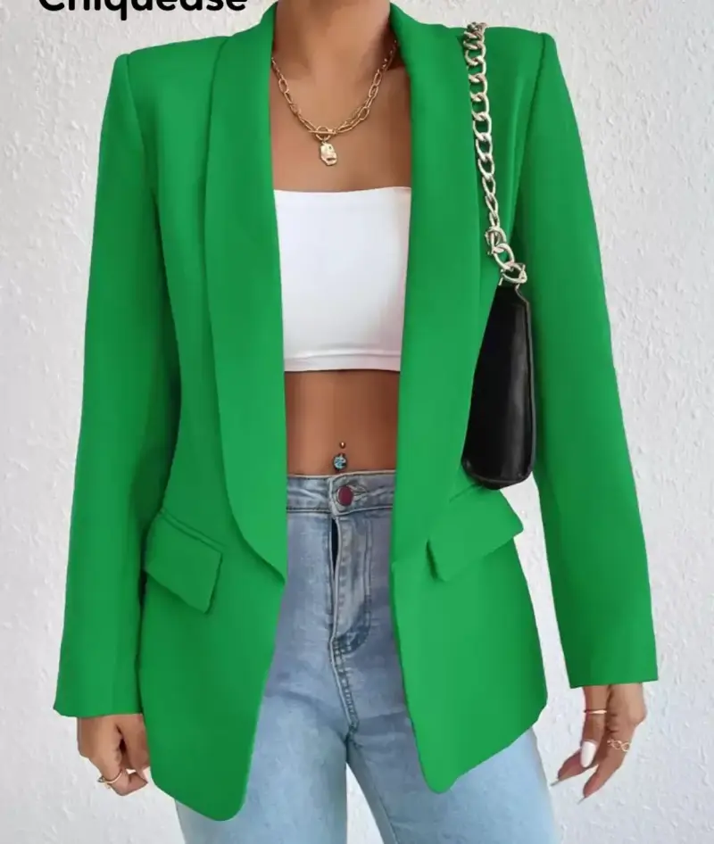 Blazer de mujer en varios colores elegante - 1