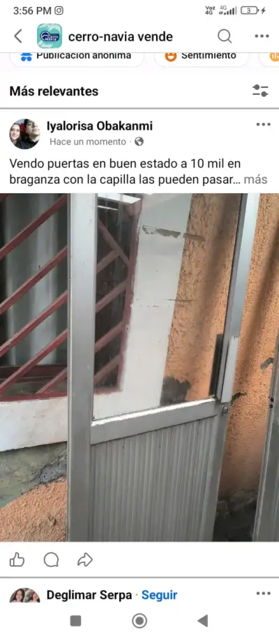 Puerta de aluminio con vidrio para exterior - miniatura 2