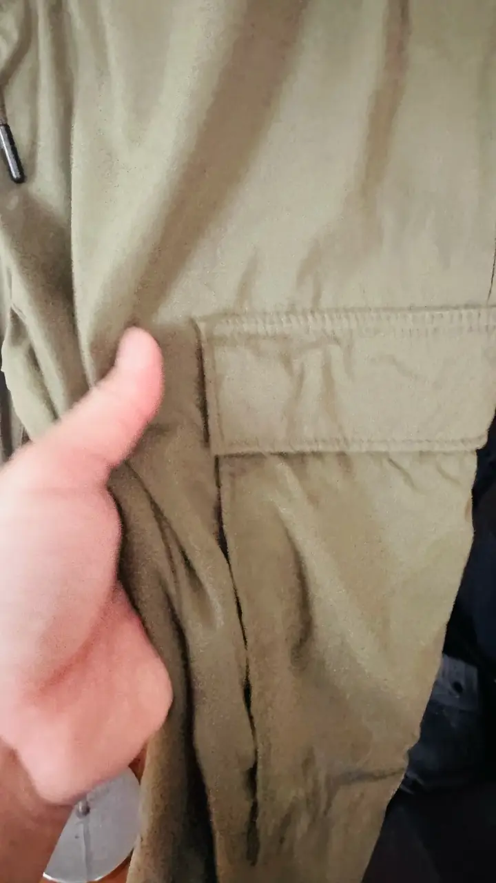 Pantalones cargo verde oliva H&M slim fit - 4