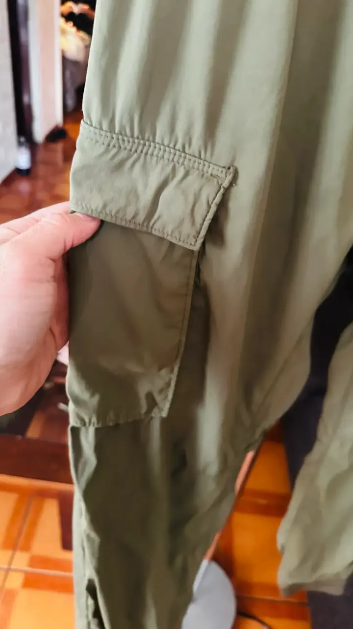 Pantalones cargo verde oliva H&M slim fit - 6