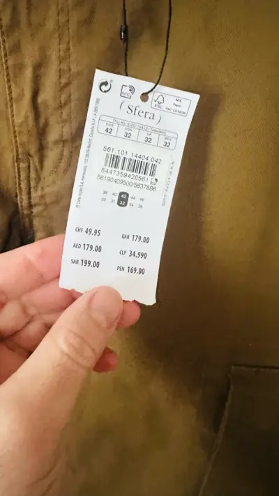 Pantalones cargo verde oliva  para hombre - miniatura 5