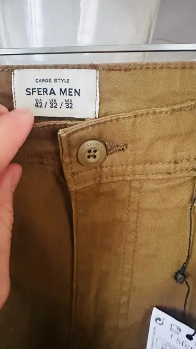 Pantalones cargo verde oliva  para hombre - miniatura 6