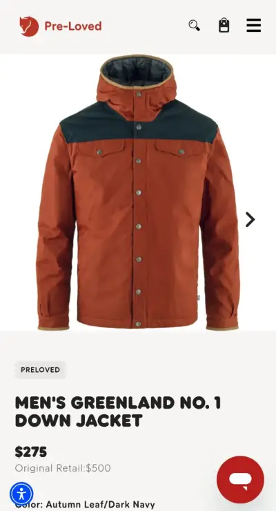 Chaqueta Fjällräven Greenland No. 1 - miniatura 1