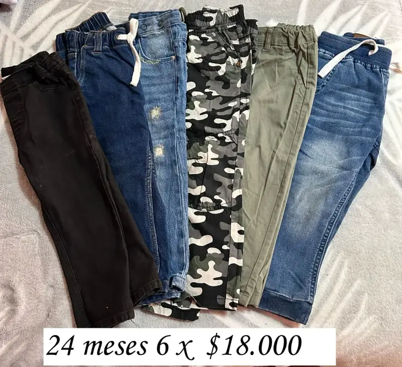Lote de pantalones y camisas 18-24 meses - 2