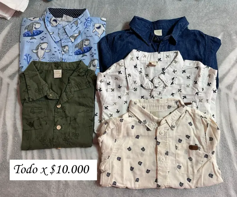 Lote de pantalones y camisas 18-24 meses - 4