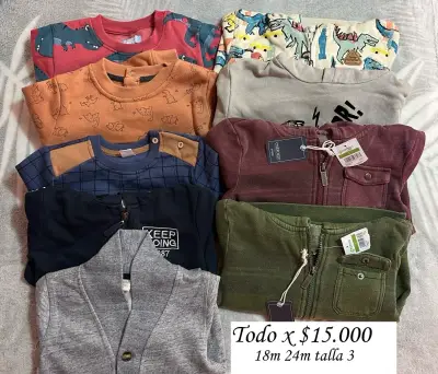 Lote de pantalones y camisas  18-24 meses - miniatura 6