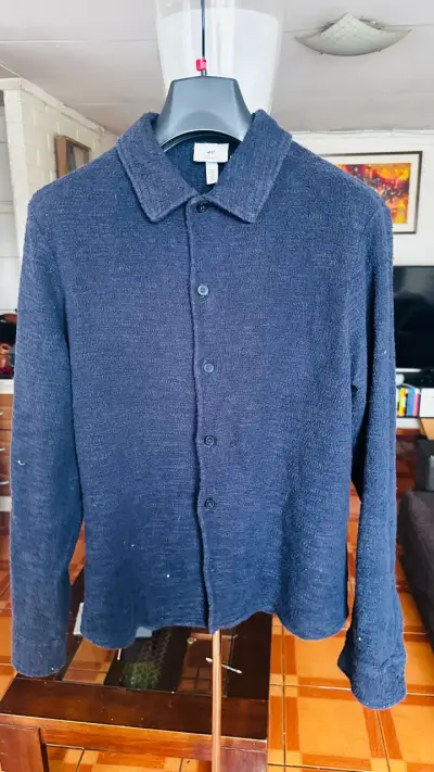 Cárdigan azul marino H&M para hombre - miniatura 1
