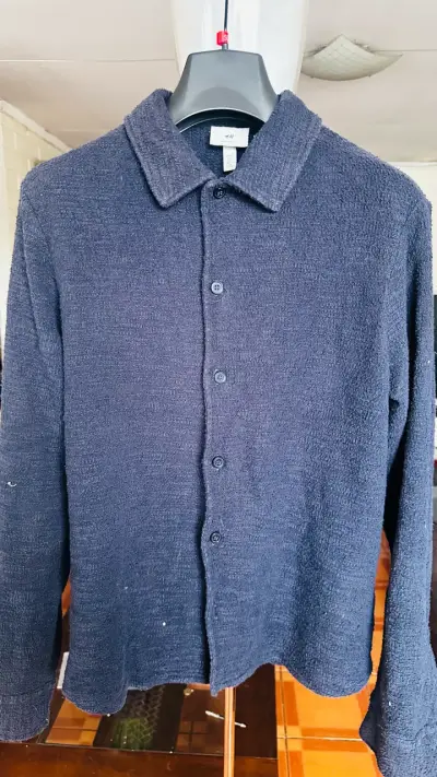 Cárdigan azul marino H&M para hombre - miniatura 3