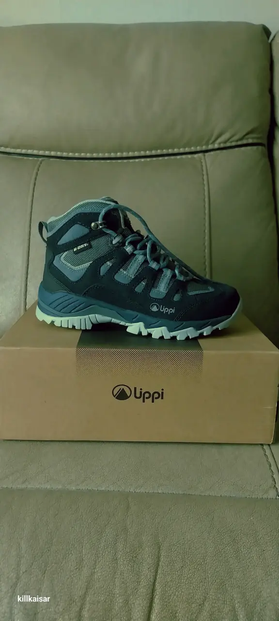 Botines de trekking mujer Lippi turquesa - 2