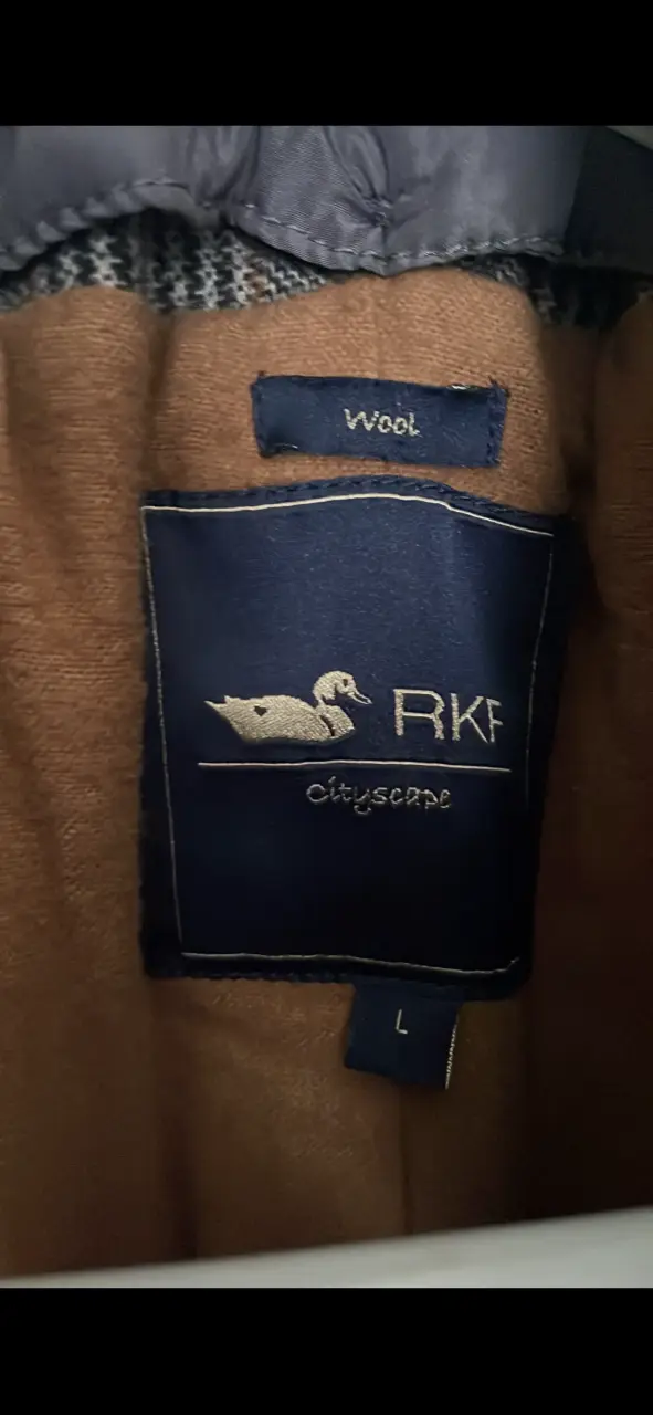 Abrigo de lana a cuadros para hombre Rockford - 3