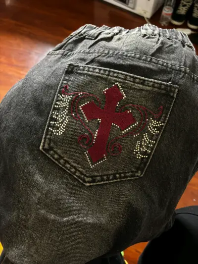 Jeans baggy talla 48 - miniatura 2