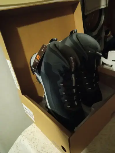Botas de trekking impermeables Power negras - miniatura 4