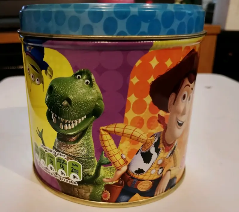 Lata alcancía caramelos Toy Story 3 Ambrosoli - 4