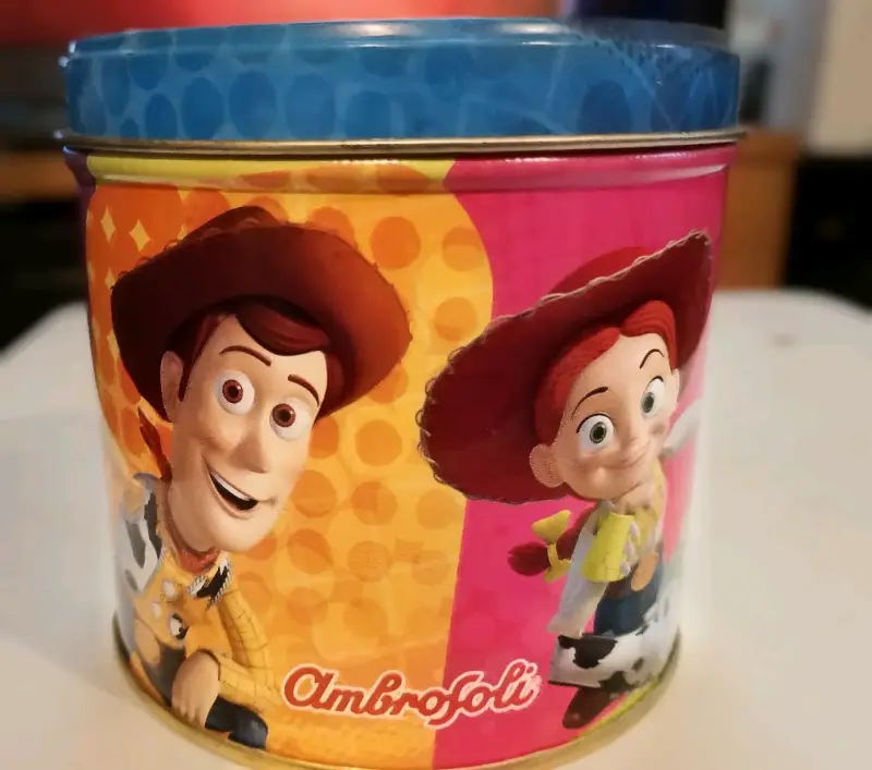 Lata alcancía caramelos Toy Story 3 Ambrosoli - 5