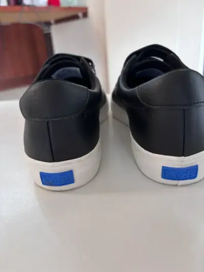 Zapatillas negras Keds con velcro para mujer - miniatura 6