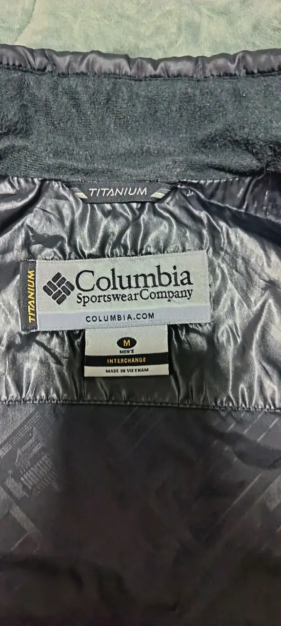 Chaqueta Columbia Titanium Negra Talla M - 3