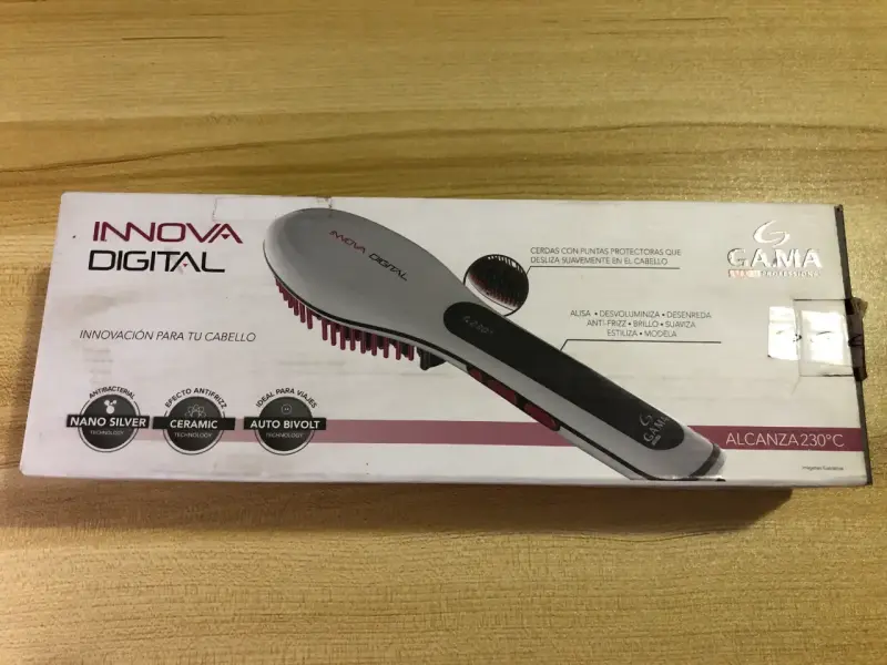 Cepillo Alisador Gama Innova Digital Antifrizz