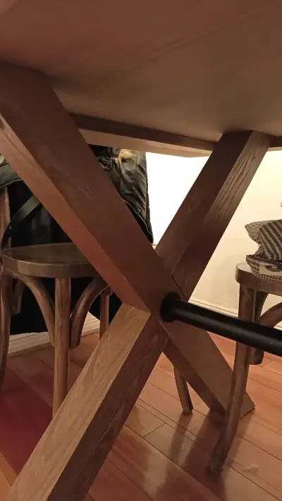 Juego de comedor de madera 6 sillas - miniatura 3