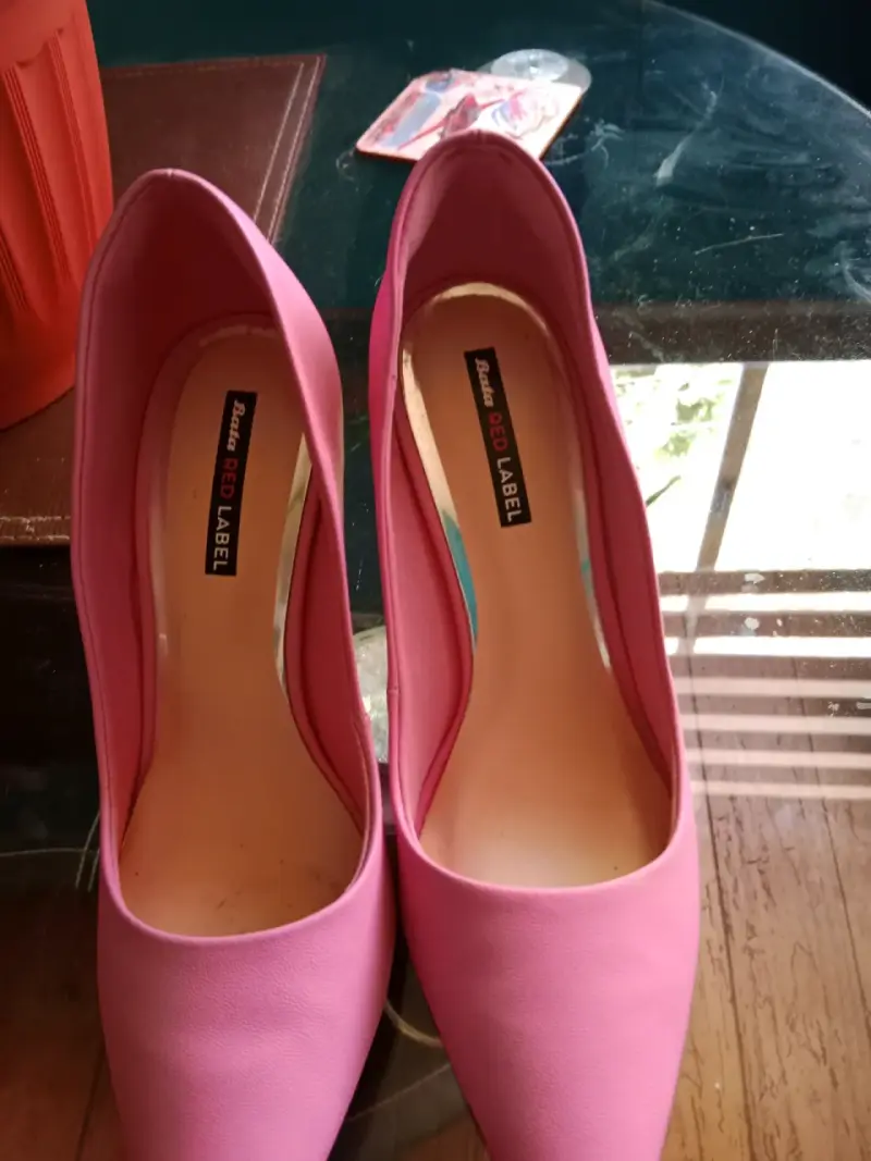 Zapatos de tacón alto rosa elegante - 3