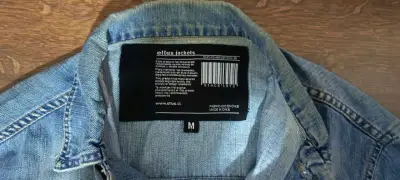 Chaqueta de mezclilla azul para hombre - miniatura 5