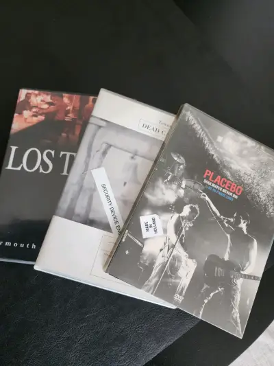 3 DVDs de música Placebo y otros - miniatura 1