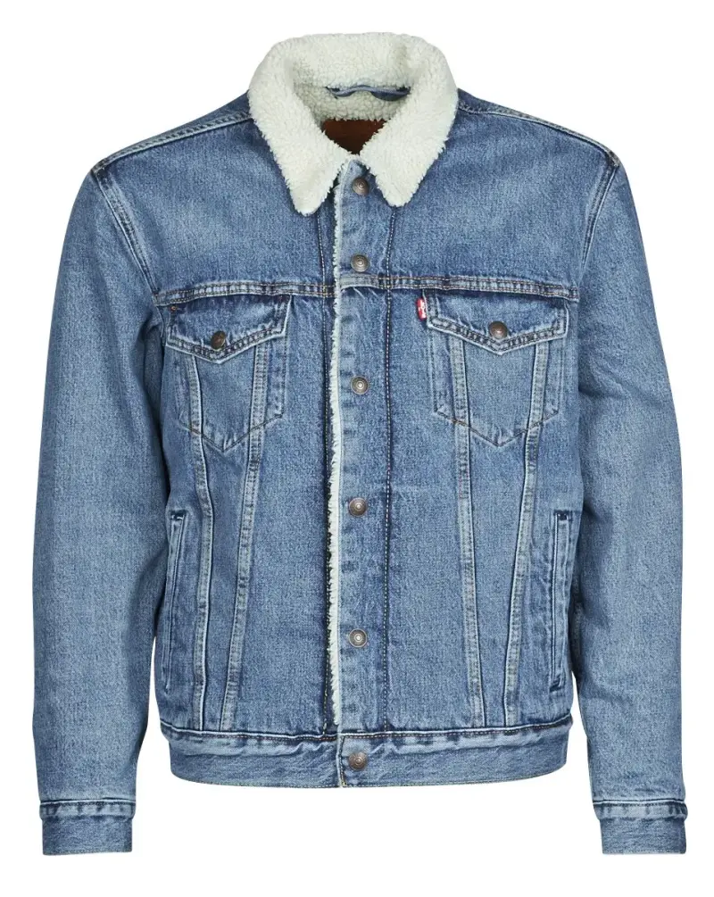 Chaqueta de mezclilla Levi's Trucker Sherpa - 1