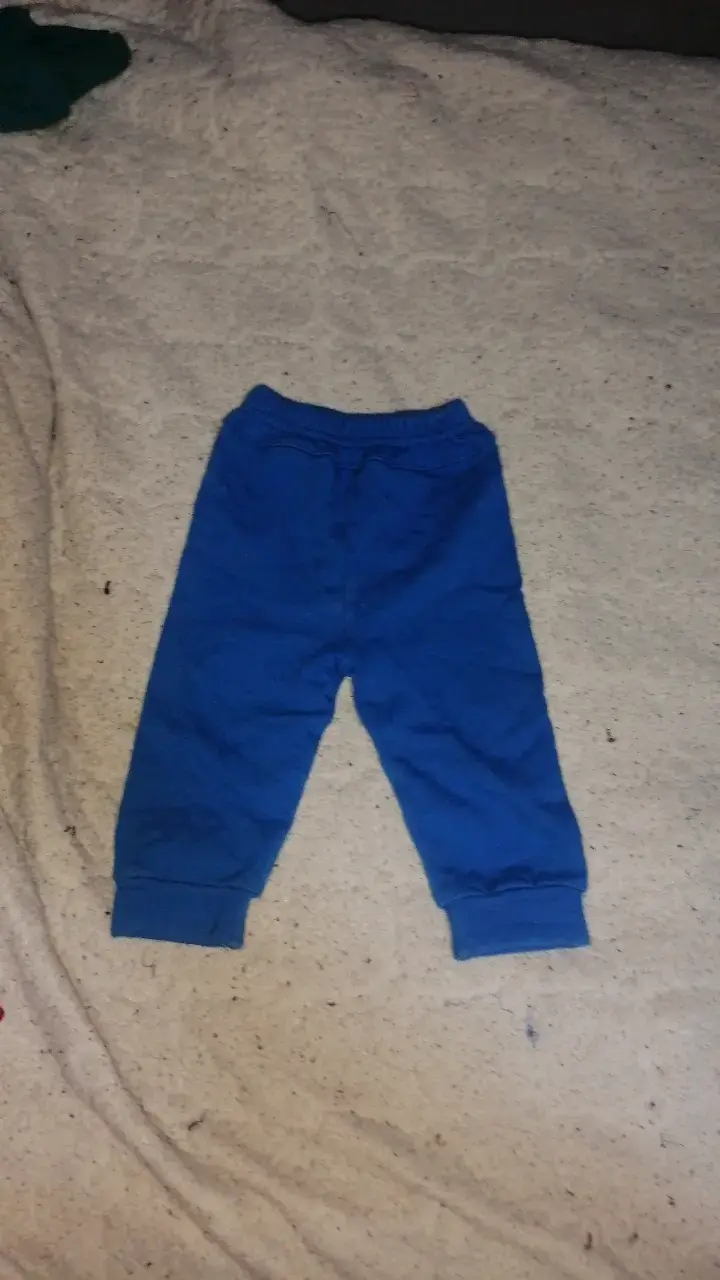 Pantalones azules para bebé talla 1 - 2