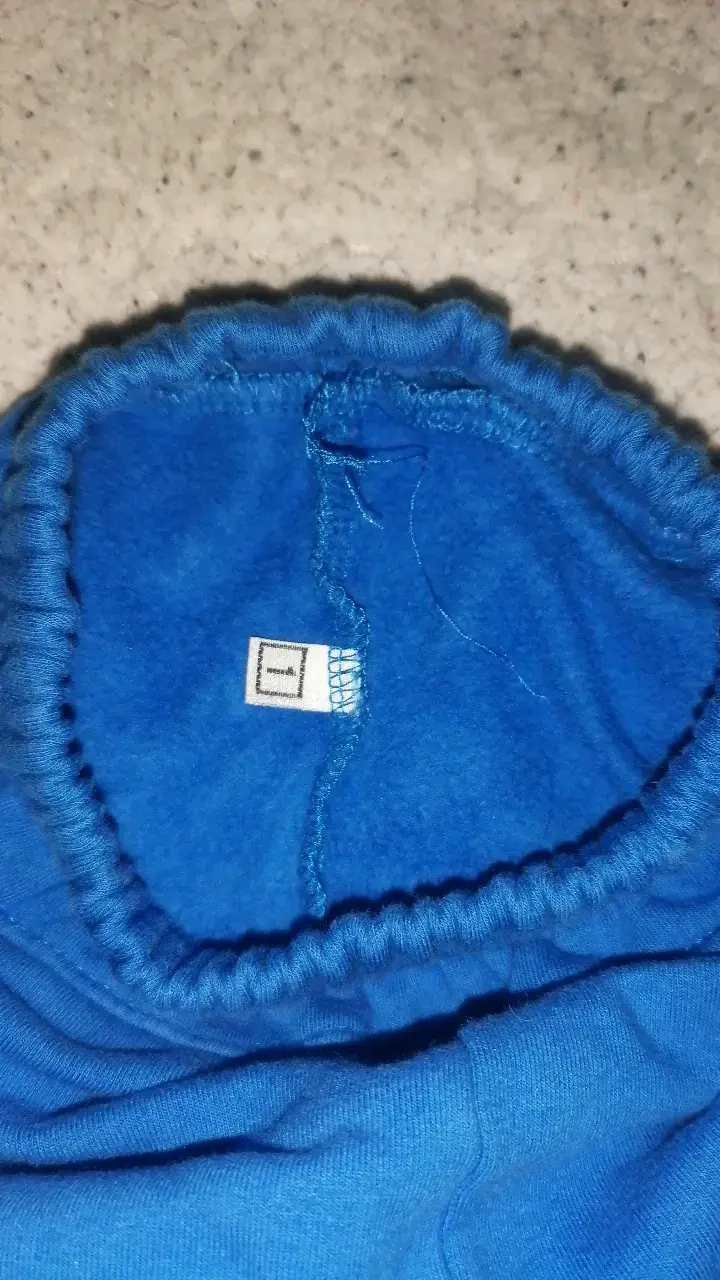 Pantalones azules para bebé talla 1 - 3