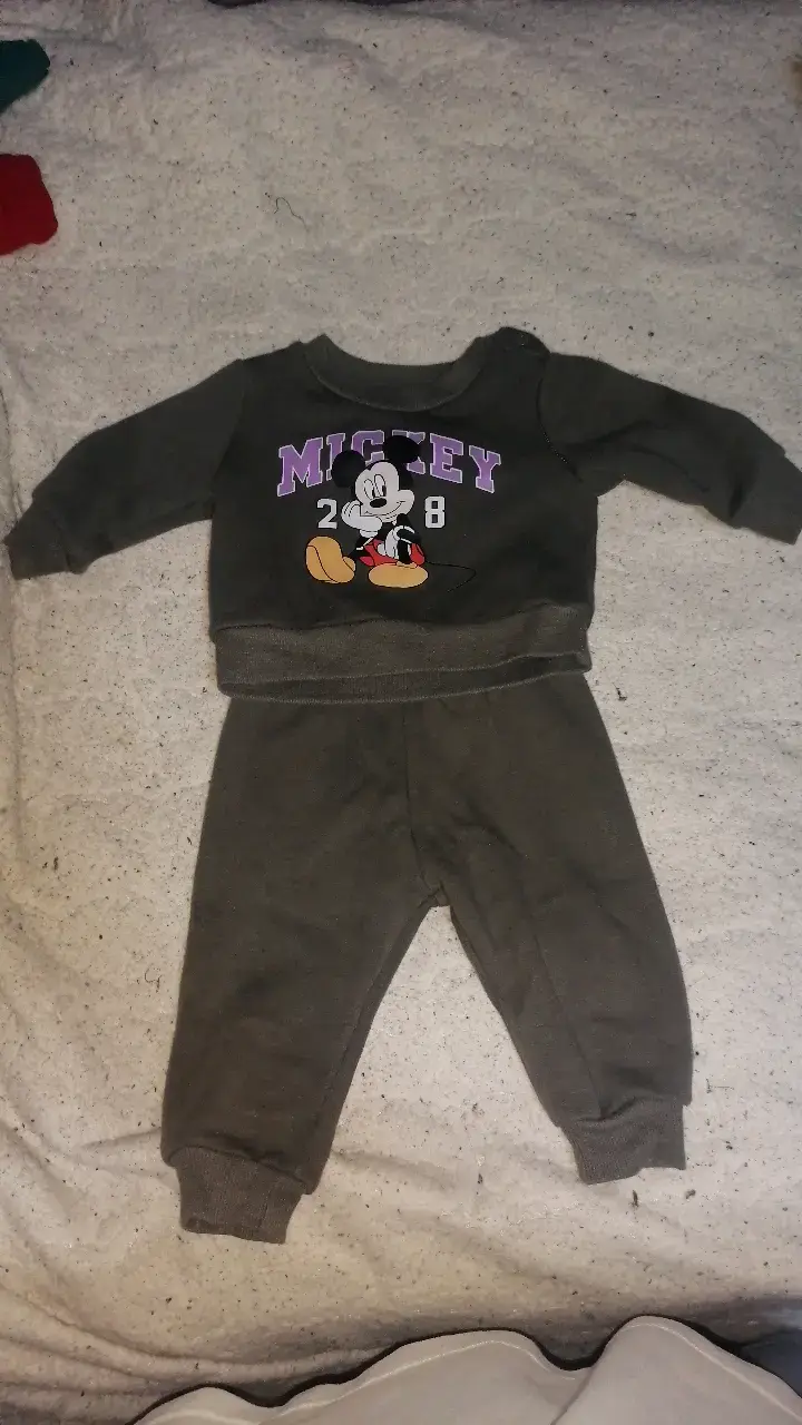 Conjunto bebé Mickey Mouse 3-6M