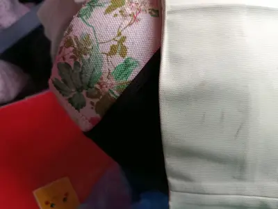 Traje verde agua Adolfo talla 42 - miniatura 3