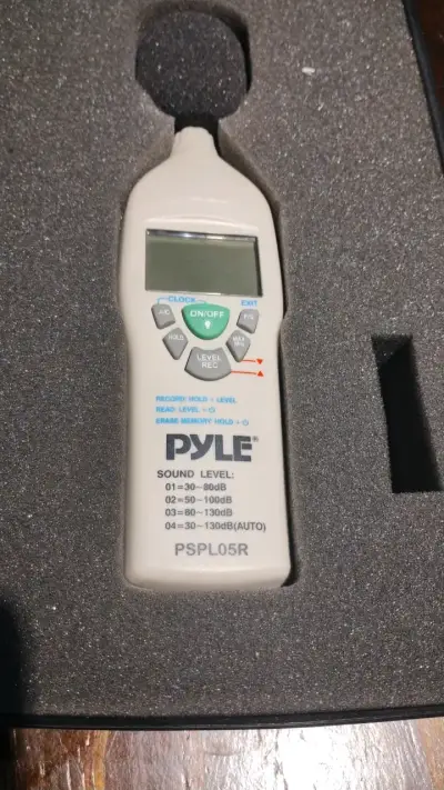 Medidor de nivel de sonido Pyle PSPL05R - miniatura 1