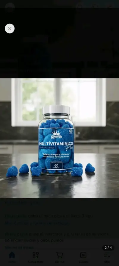 Gomitas Multivitamínicas Plus con Colágeno y Omega - miniatura 4