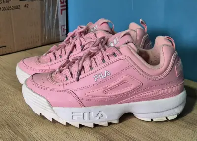 Zapatillas rosas Fila para mujer - miniatura 1