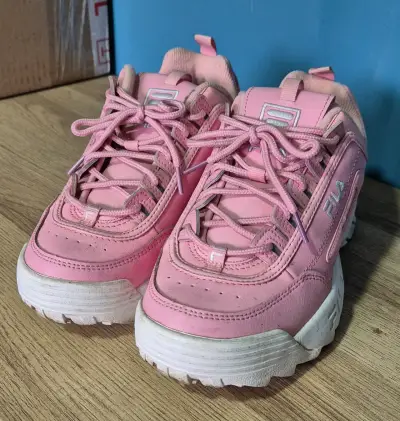 Zapatillas rosas Fila para mujer - miniatura 2