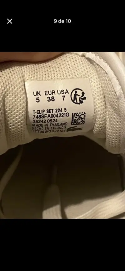 Zapatillas lacoste - miniatura 5