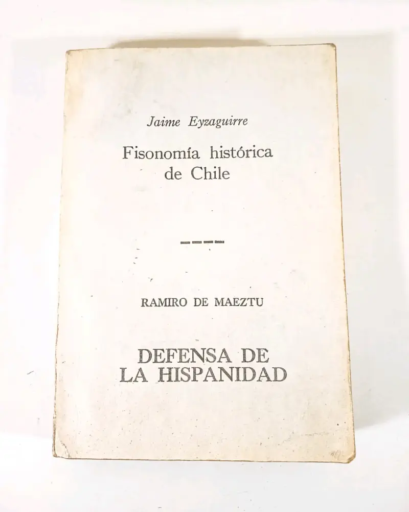 Fisonomía histórica de Chile. - 1