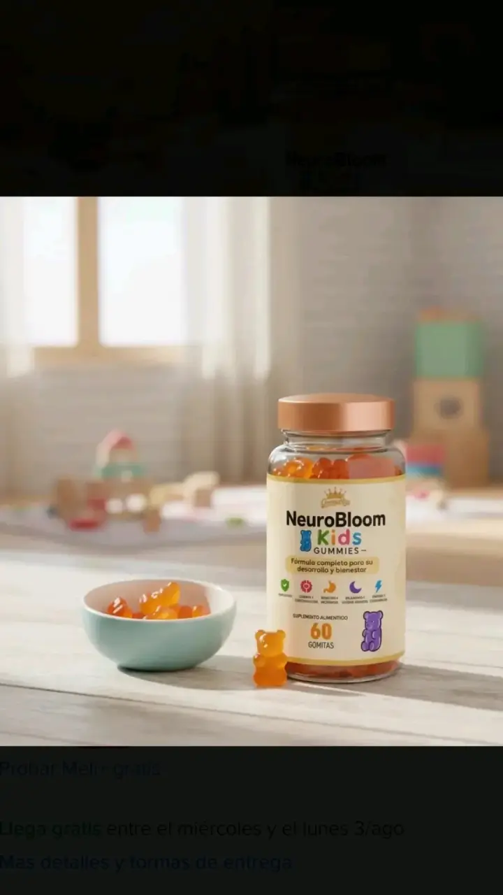 Gomitas NeuroBloom Kids para niños, 60 unidades - 2