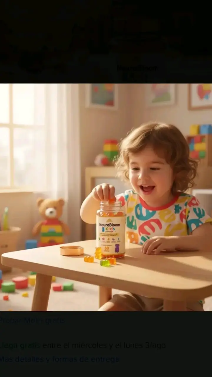 Gomitas NeuroBloom Kids para niños, 60 unidades - 3