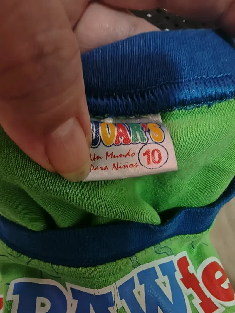 Polera infantil Paw Patrol verde y azul - 3
