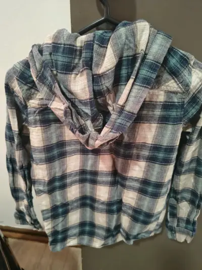 Camisa de franela a cuadros Tribu para hombre - miniatura 3