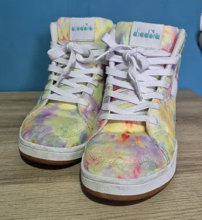 Zapatillas Diadora de colores tie-dye - miniatura 1