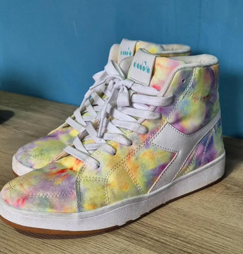 Zapatillas Diadora de colores tie-dye - 2