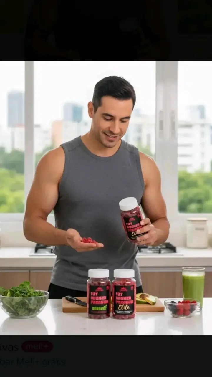 Kit Fat Burner Premium Herbal y Elite GummiesRitz - 2