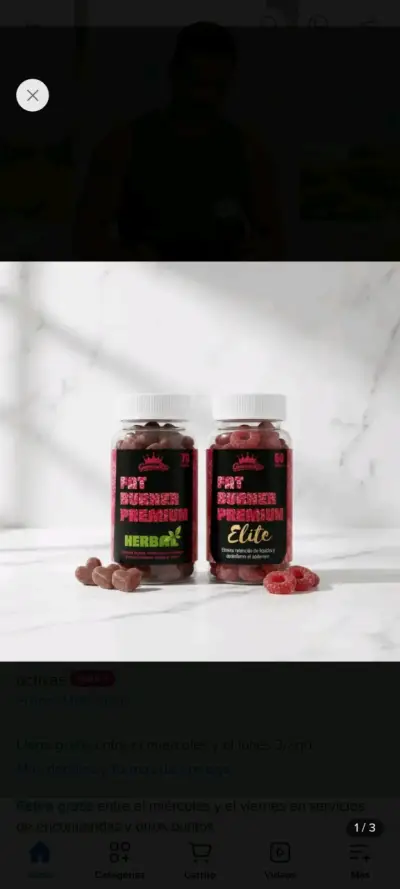 Kit Fat Burner Premium Herbal y Elite GummiesRitz - miniatura 5