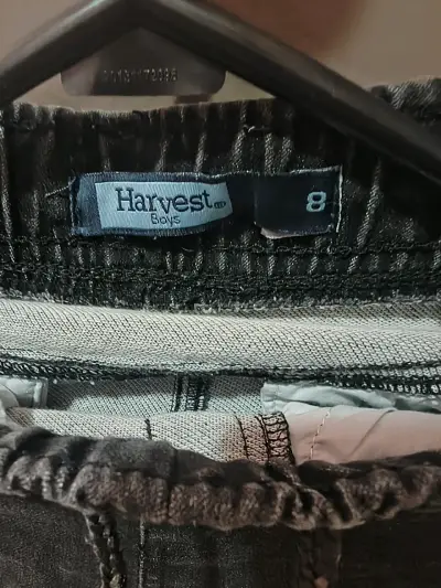 Pantalones cargo negros para hombre con bolsillos - miniatura 3