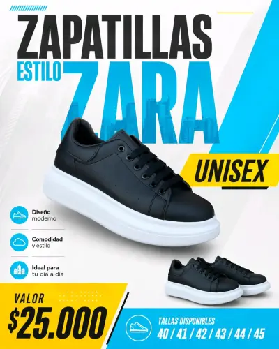 Zapatillas Urbanas Hombre Estilo Moderno - miniatura 4