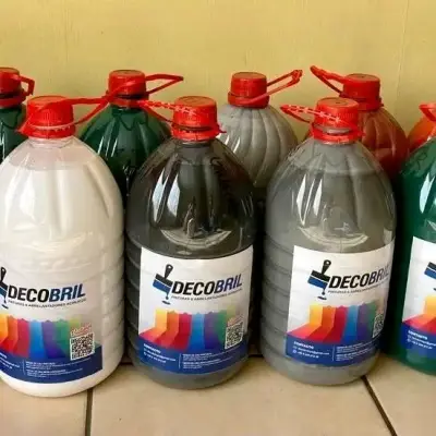Pintura acrílica Decobril colo negro 5L - miniatura 1
