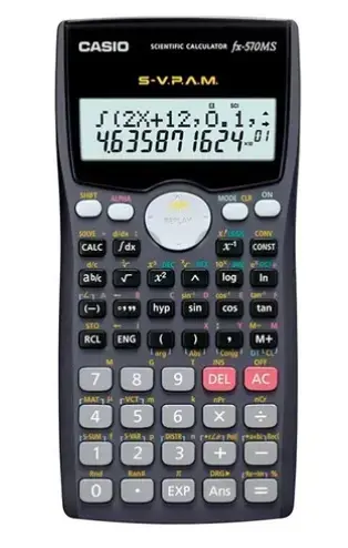 Calculadora científica Casio fx-570MS con S-V.P.A.M.